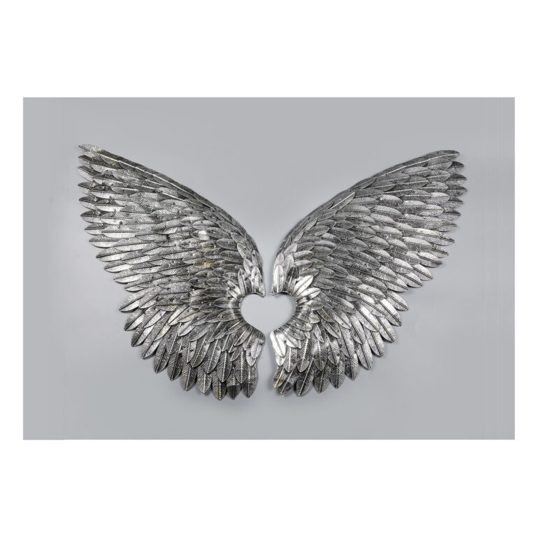 早期 歐洲 鋁《天使的翅膀》一對